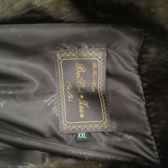 vintage faux fur coat - Picture 3 of 6